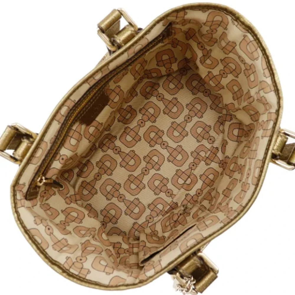 Gucci Vintage Pre-owned Canvas handbags Brown Dames