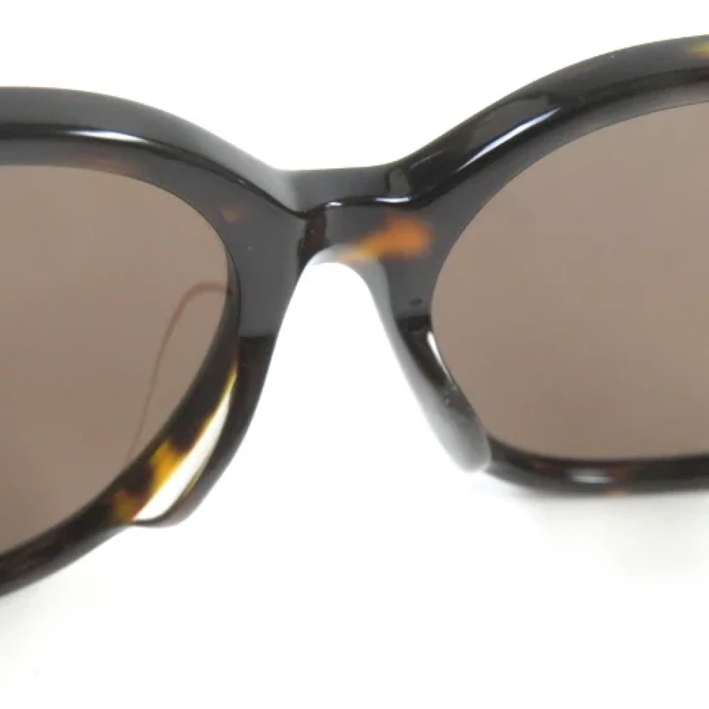 Gucci Vintage Pre-owned Metal sunglasses Brown Dames