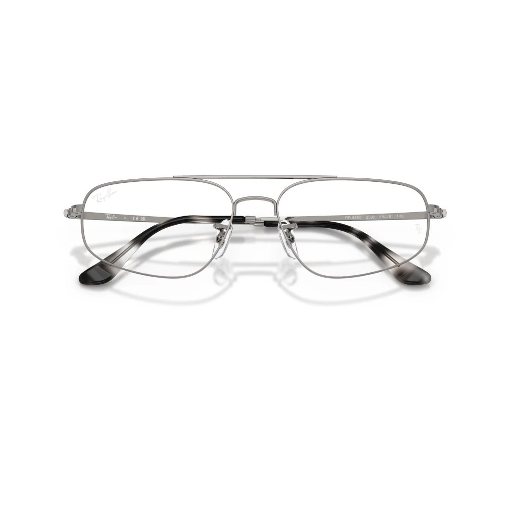 Ray-Ban Unisex Gray Rx6550 Optical Frame - Glasses - 56 Mm - Accessories