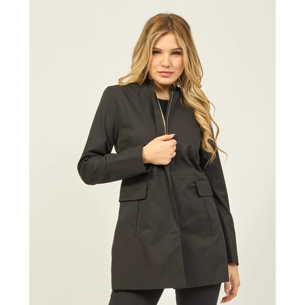 YES ZEE Lange Zwarte Ritsjas Black Dames