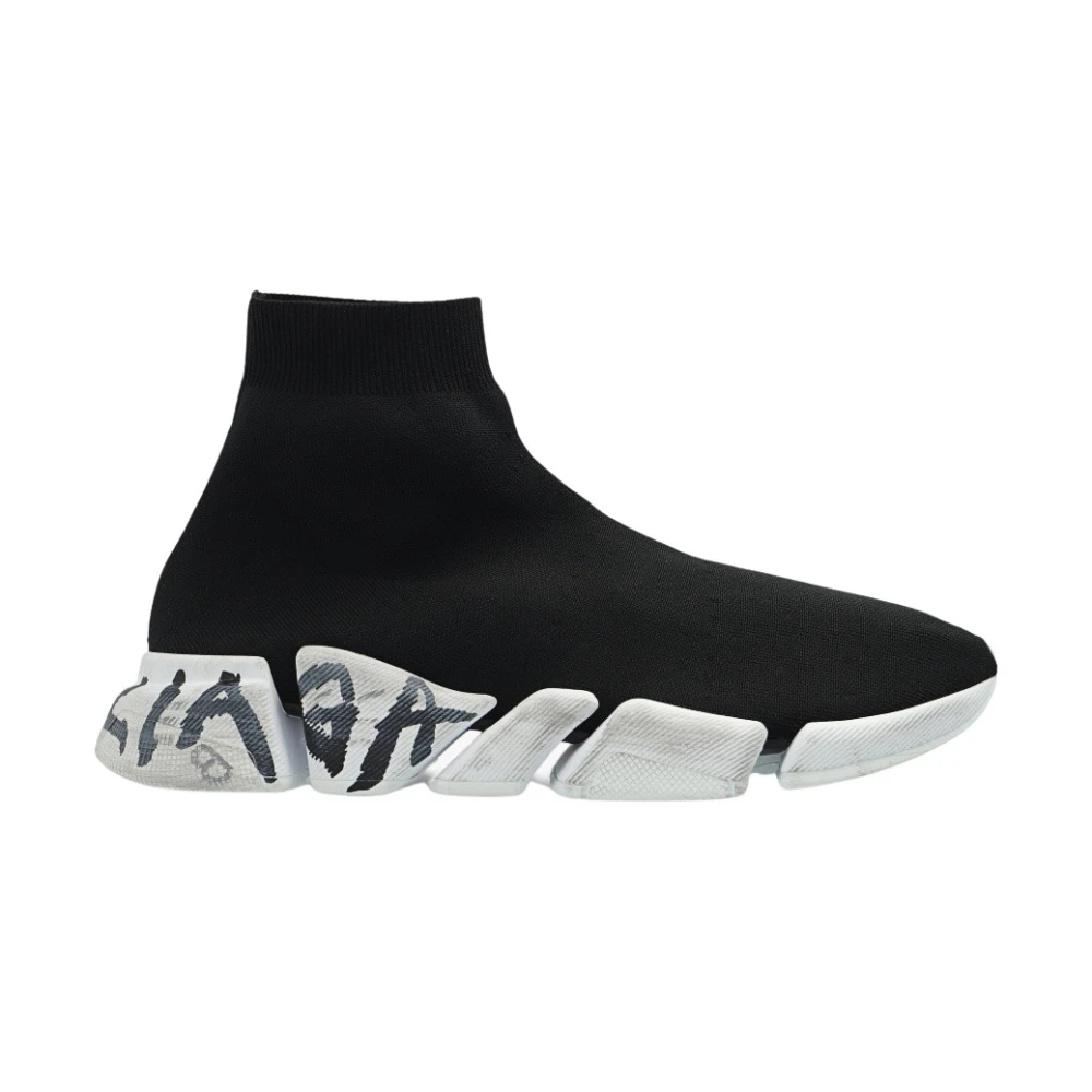 Balenciaga Speed 2.0 LT Sneakers met Sok Heren Schoenen Zwart