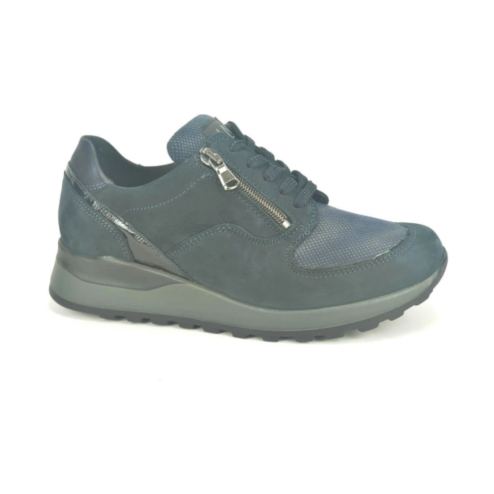 Waldläufer Stretch Runner Tiret Dames Schoenen Blauw