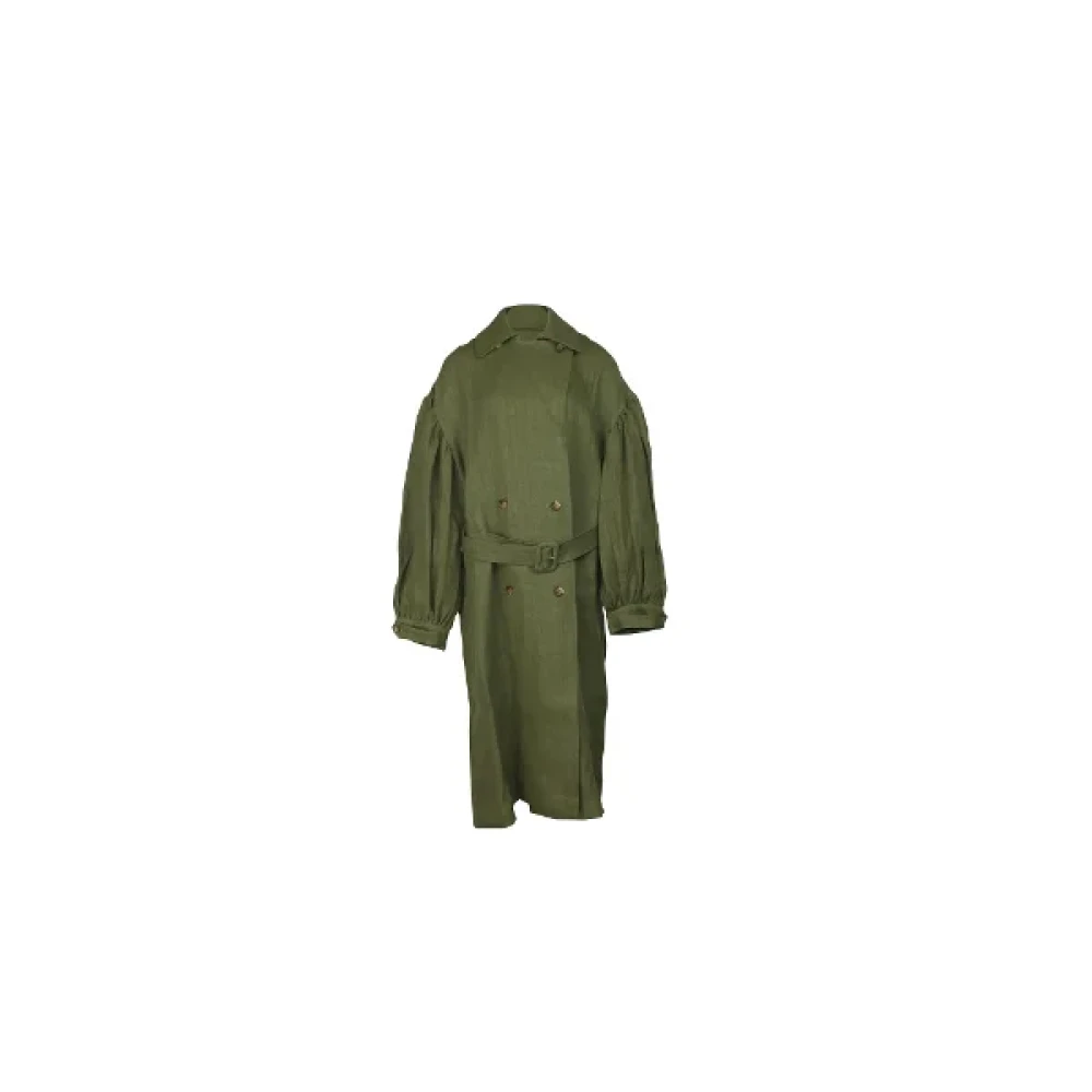 Acne Studios Pre-owned Fabric outerwear Green Dames