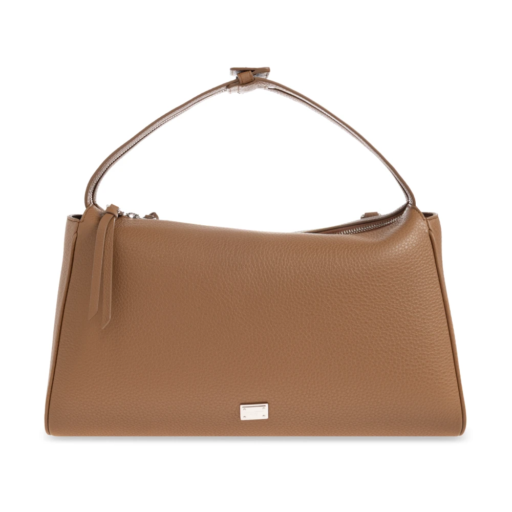 Dolce & Gabbana Men's Brown Handbags, One Size, Vittoria Handbag
