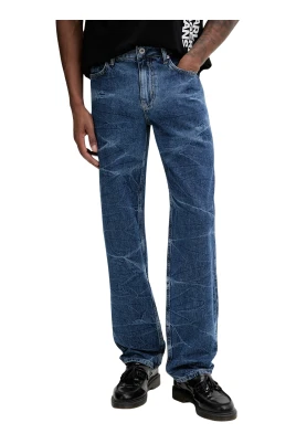 Karl Lagerfeld Straight Jeans Blå W33 L32