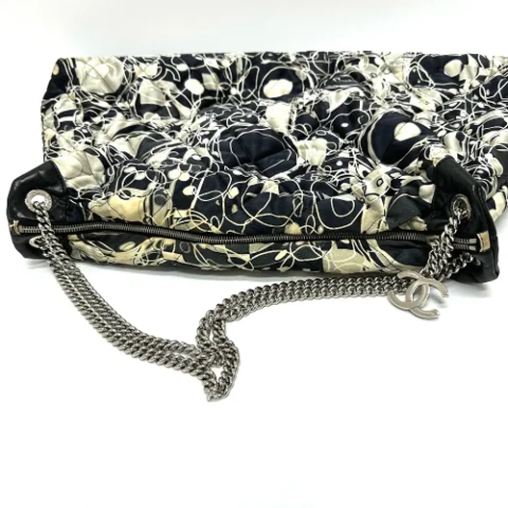 Chanel Vintage Pre-owned Fabric chanel-bags Black Dames