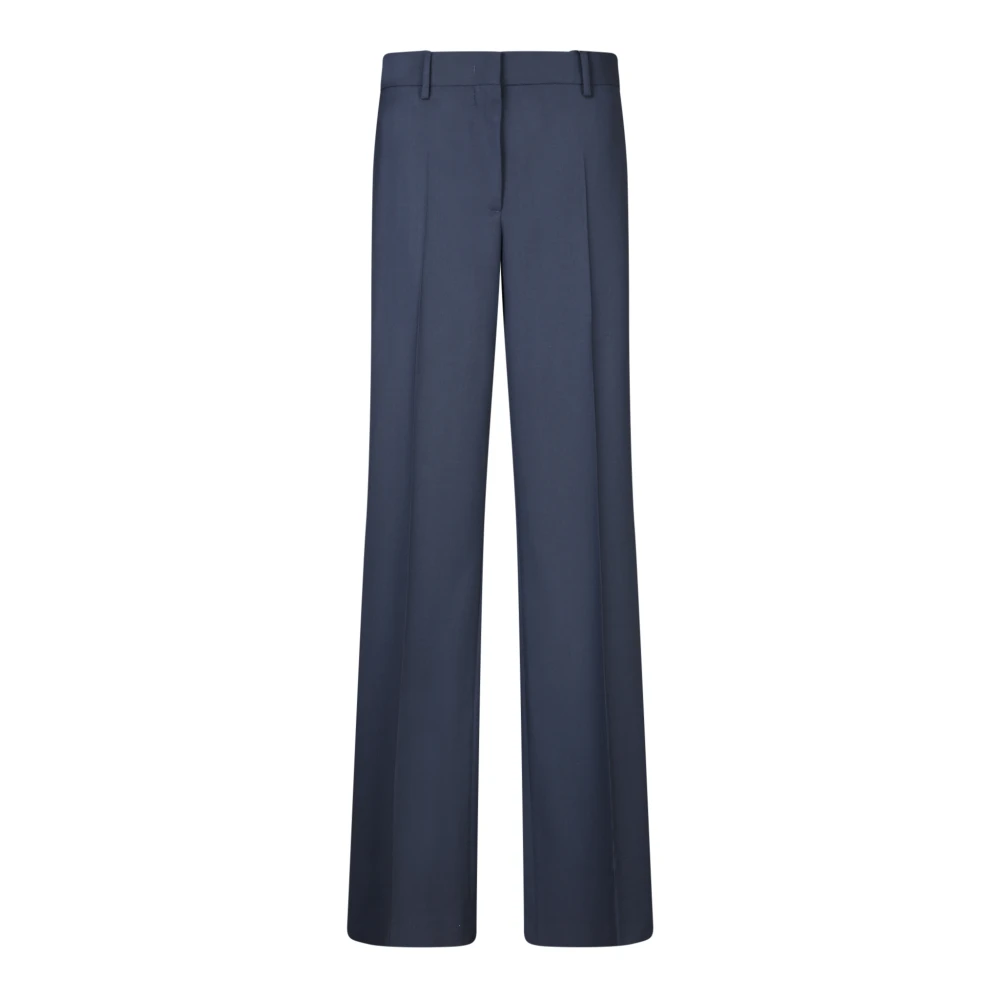 Msgm Blauwe Broek Verhoogt Je Stijl Blue Dames