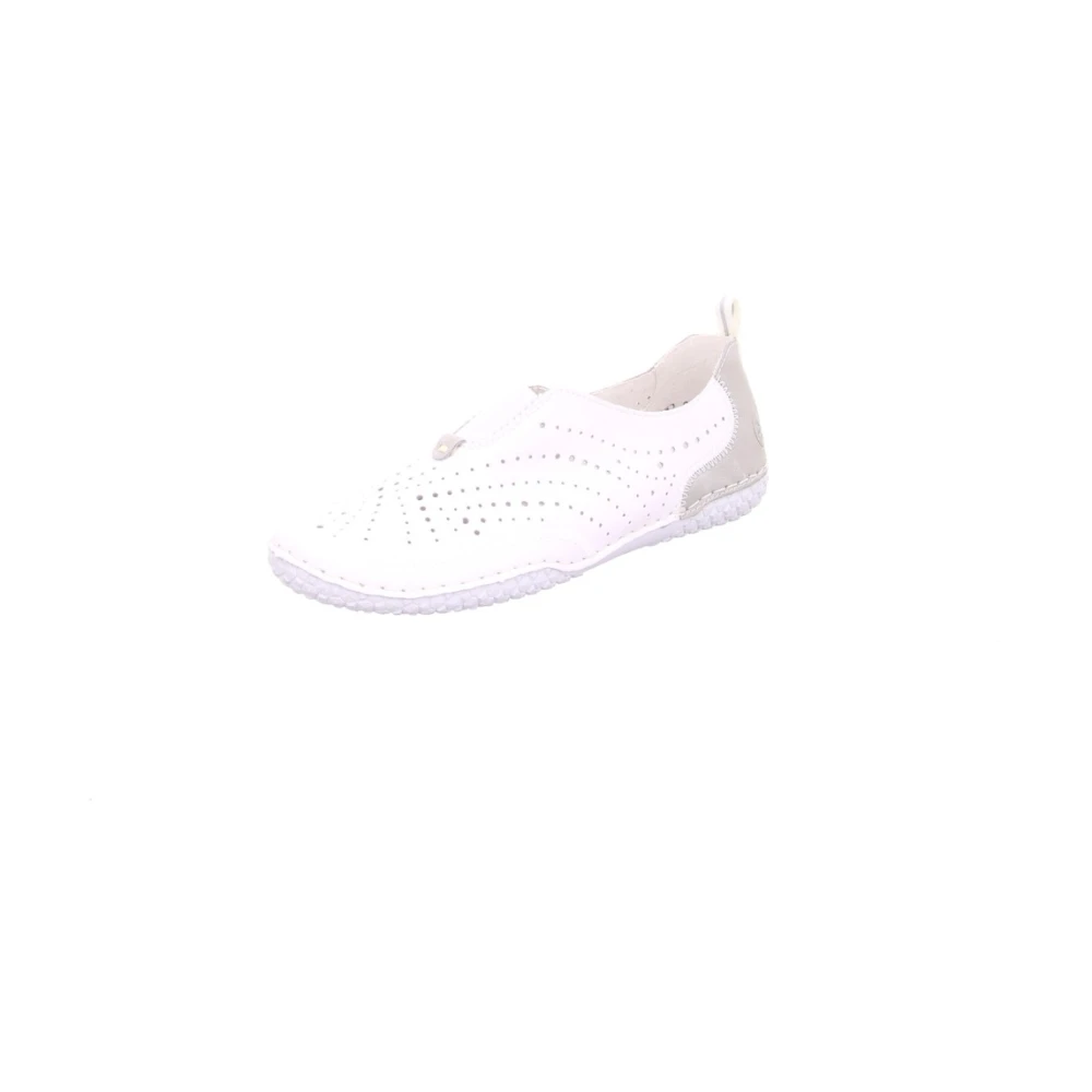 Rieker Slippers Dames Schoenen Wit