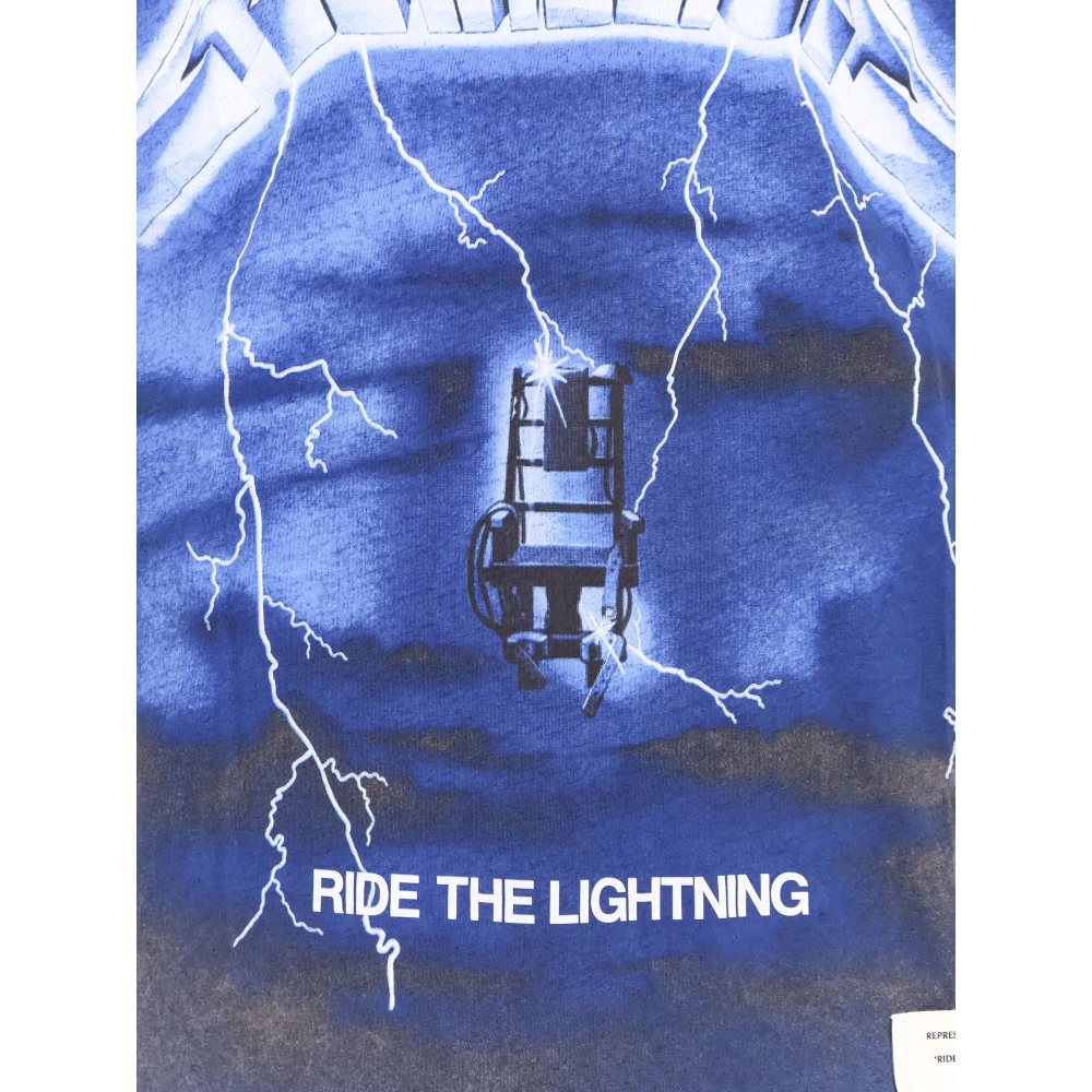 Represent Metallica Print Katoen Hennep T-Shirt Multicolor Heren