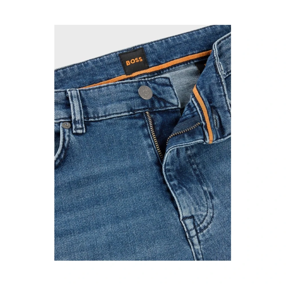 Hugo Boss Stijlvolle Denim Jeans voor Mannen Blue Heren