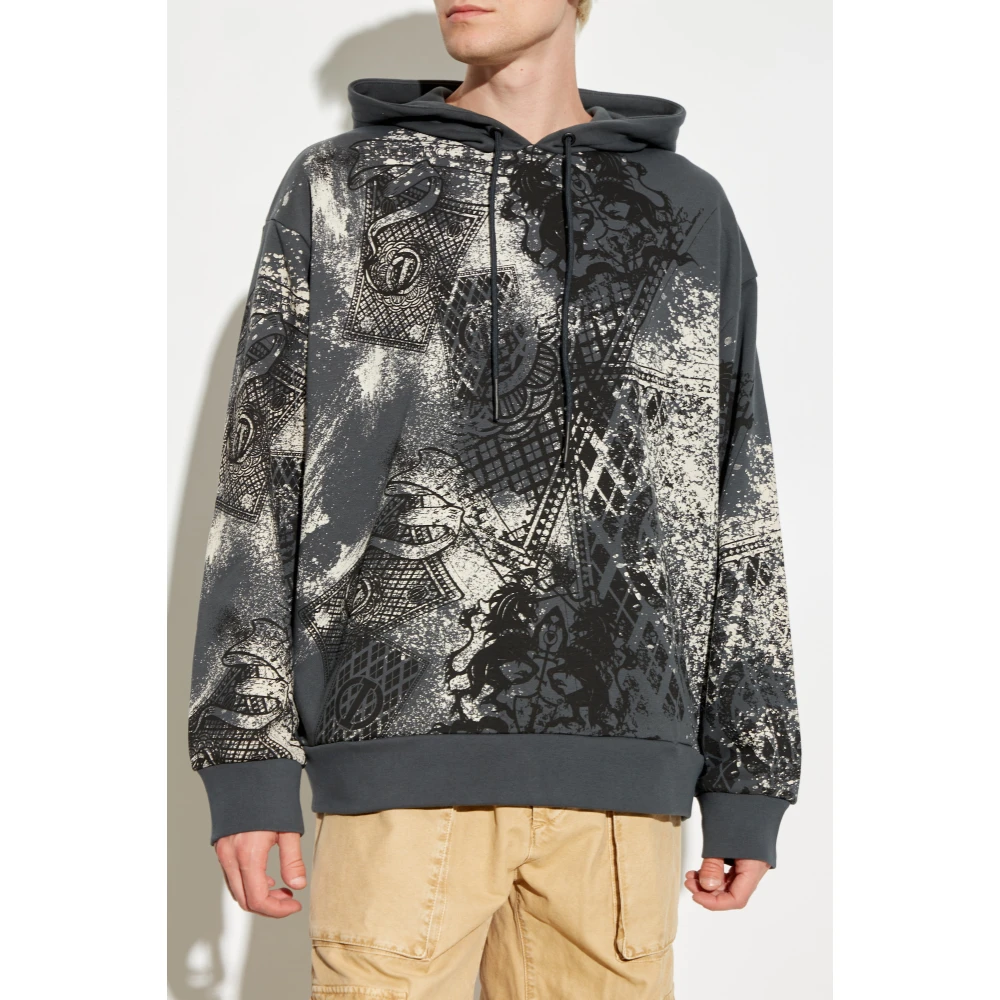 Iceberg Sweatshirt met Logo Gray Heren