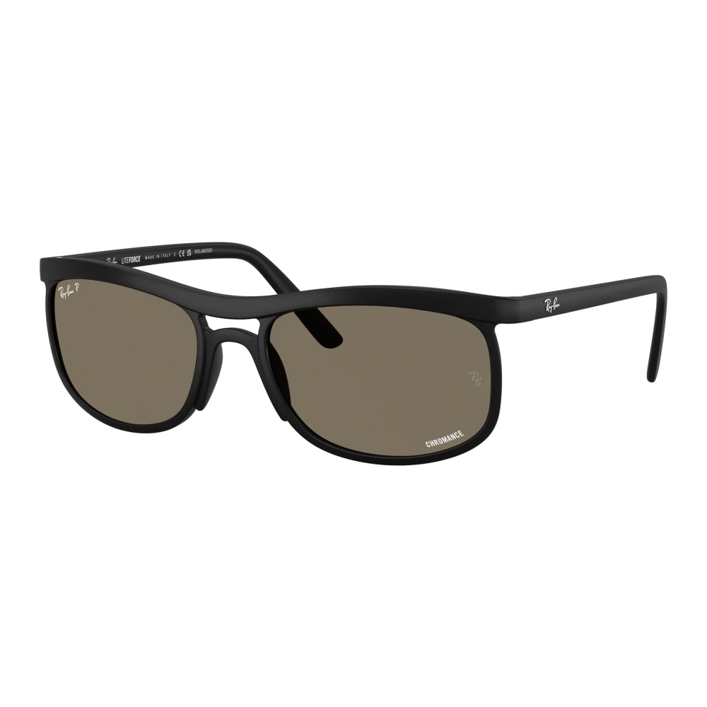 Ray-Ban Unisex Black Sunglasses, 59 Mm, Polarized+ Liteforce Sunglasses