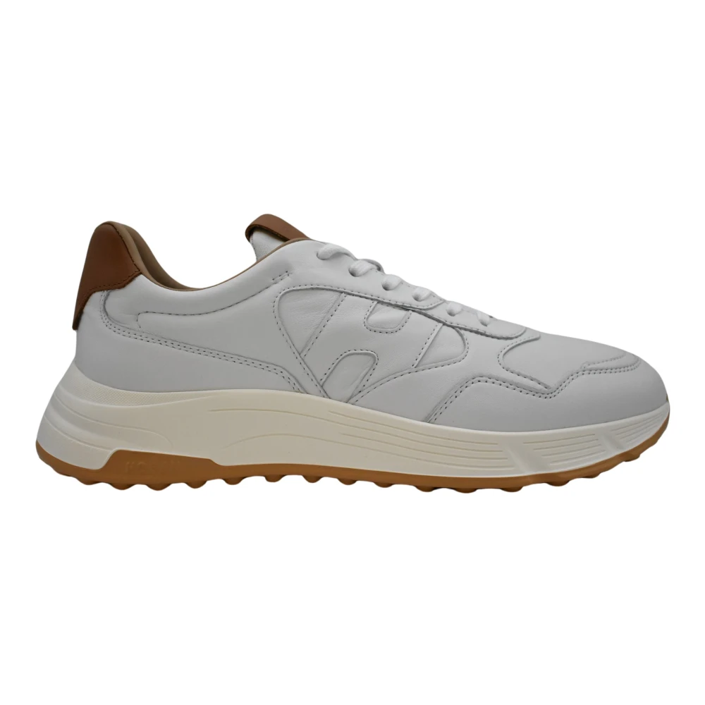 Hogan Witte Sneakers met Veters Heren Schoenen