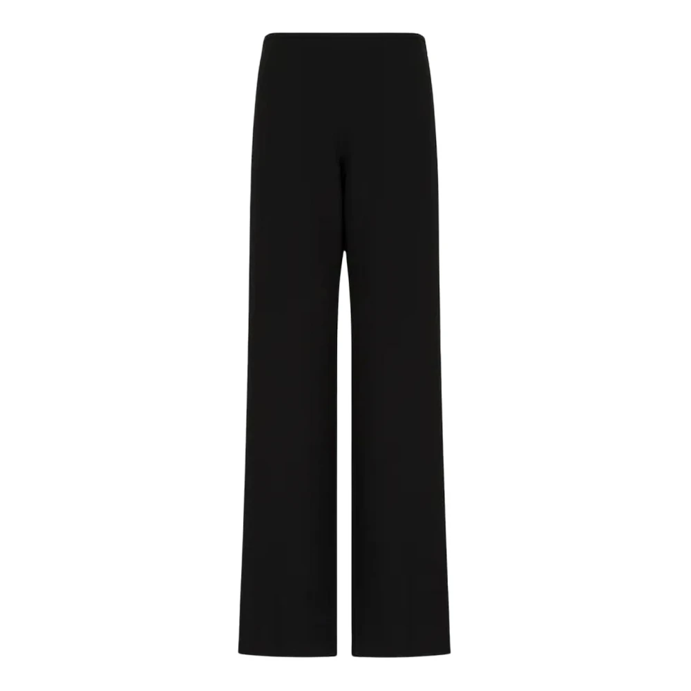 Emporio Armani Katoenen Broek Black Dames