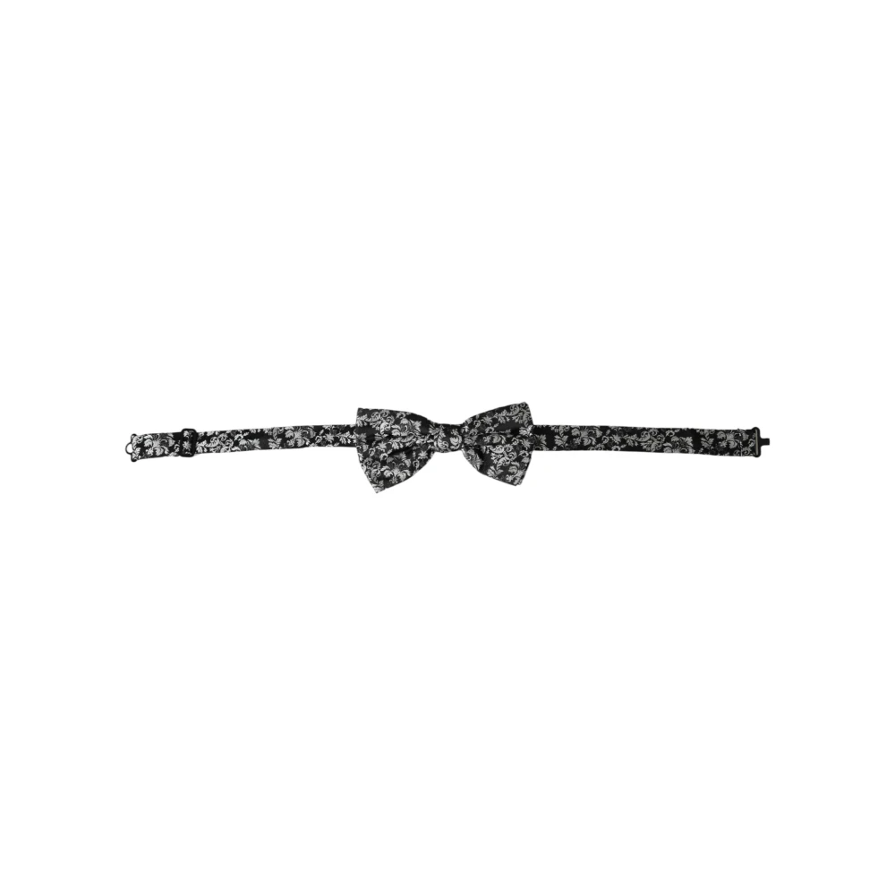 Dolce & Gabbana Men's Multicolor Bow Ties, One Size, Floral Pattern Bow Tie