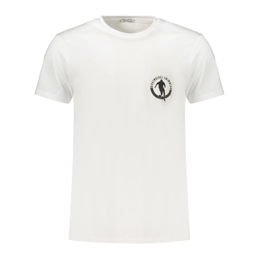 Bikkembergs Hombre Blanco Camisetas, Talla: Xl