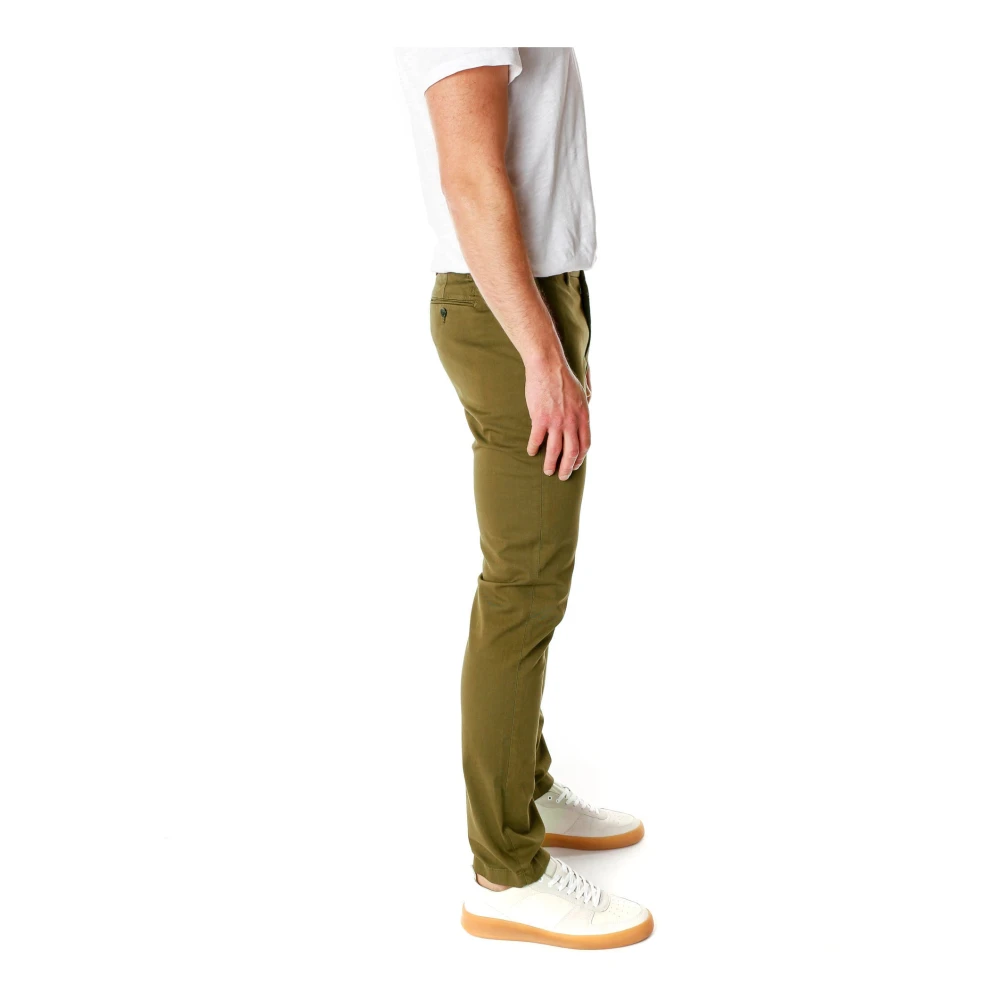 closed Chinos Green Heren