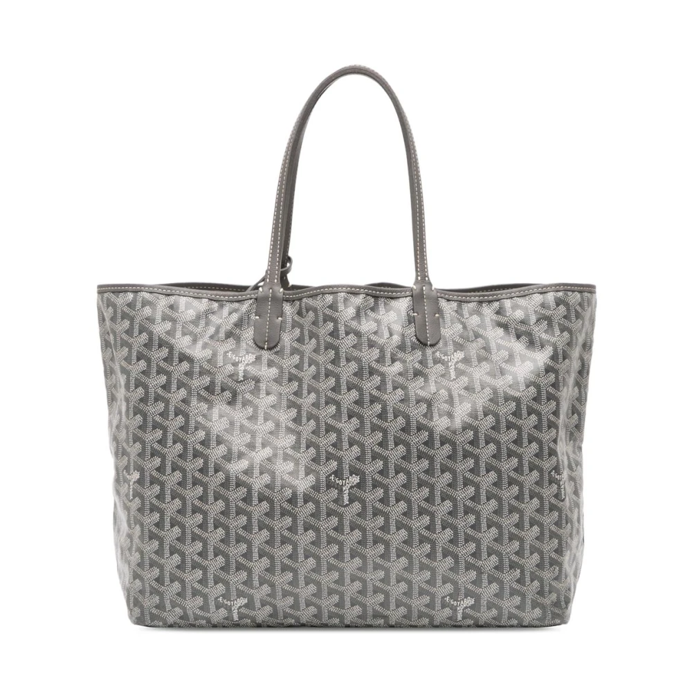 Goyard Vintage Women's Gray Pre-Owned Printed Tote Bag