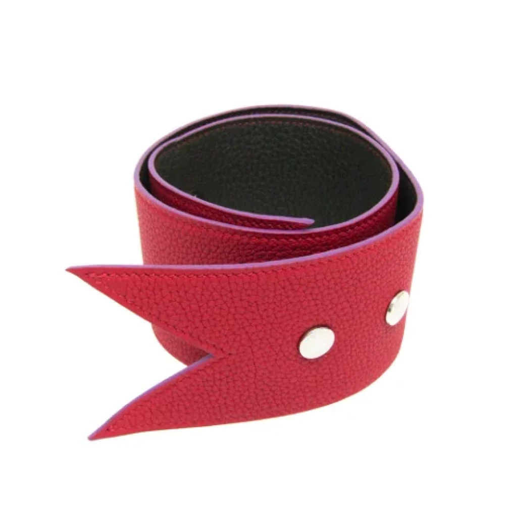 Hermès Vintage Pre-owned Leather key-holders Red Dames