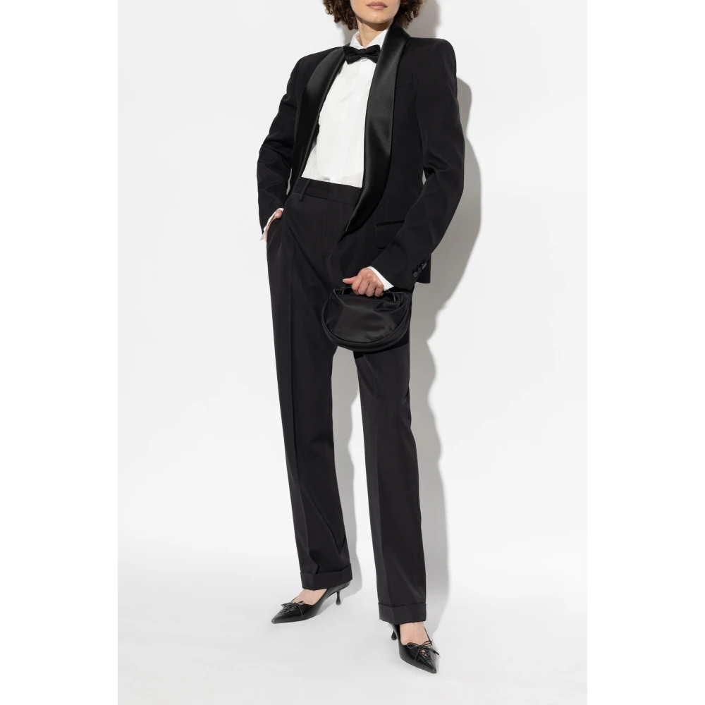 Dsquared2 Zijden overhemd White Dames