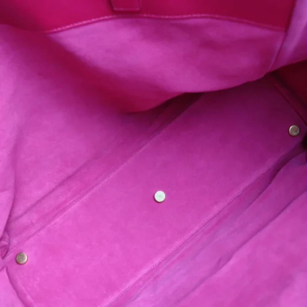 Yves Saint Laurent Vintage Pre-owned Fabric totes Pink Dames