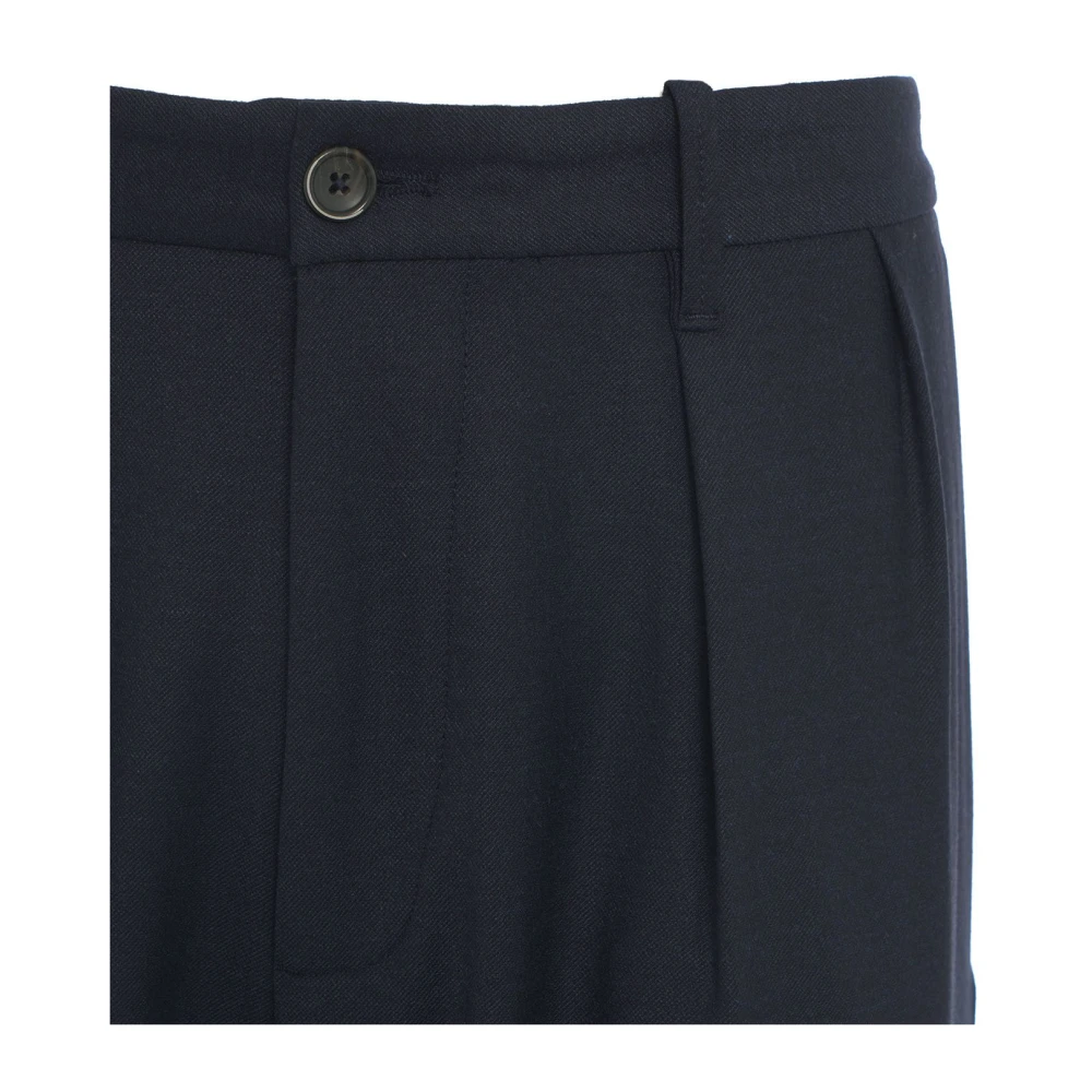 Nine In The Morning Blauwe Broek Aw24 Model Hoogte 190cm Blue Heren