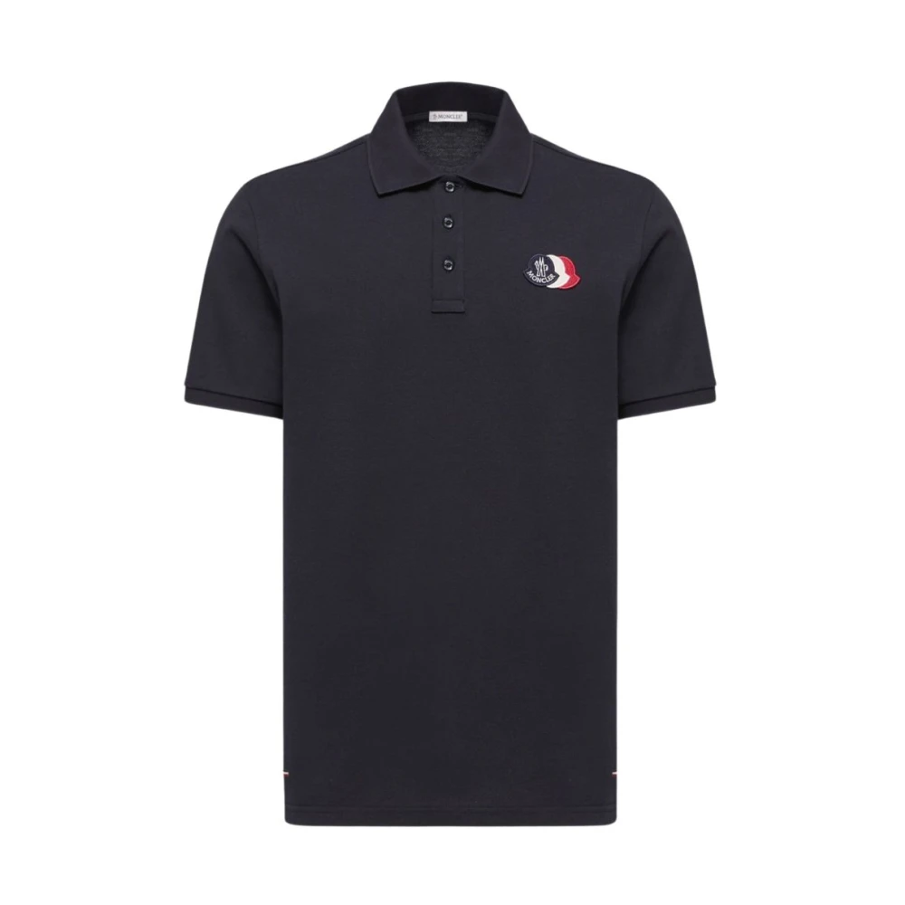 Moncler Men's Blue Polo Shirts, S, T-Shirts And Polos