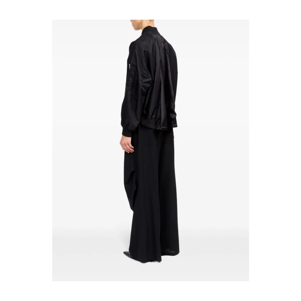 MM6 Maison Margiela Zwarte Jassen voor Vrouwen Black Dames