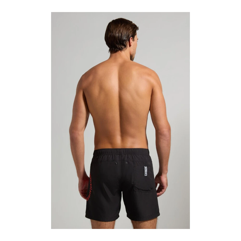 Bikkembergs Kleur Blok Zwembroek Black Heren
