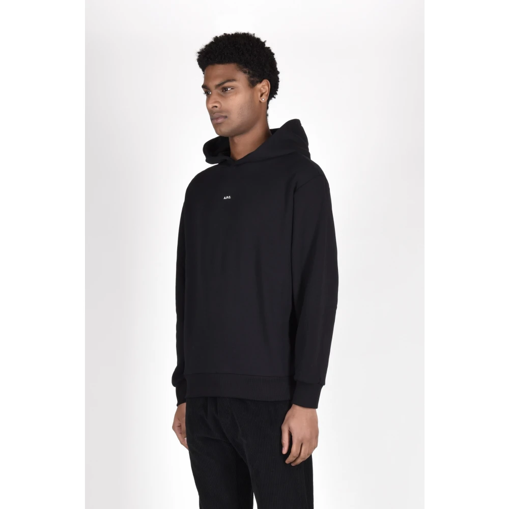 A.p.c. Katoenen Sweatshirts Black Heren