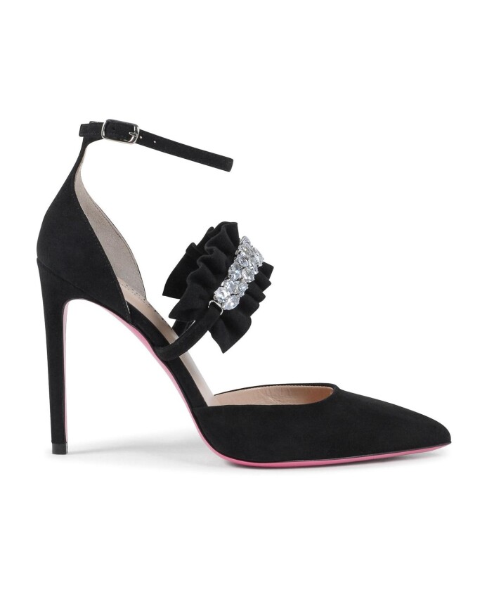 escarpin-en-daim-et-satin-avec-semelle-en-cuir