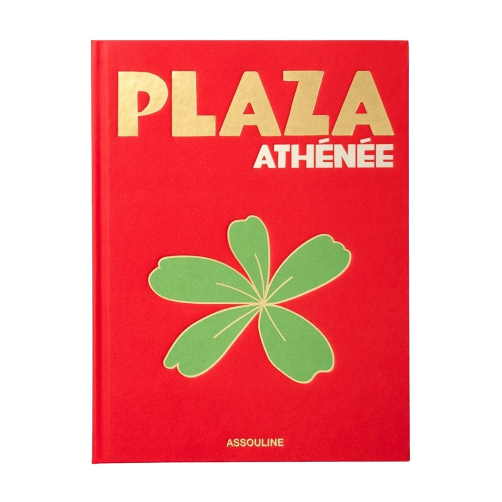 Assouline Plaza Athenee Boek Red Unisex