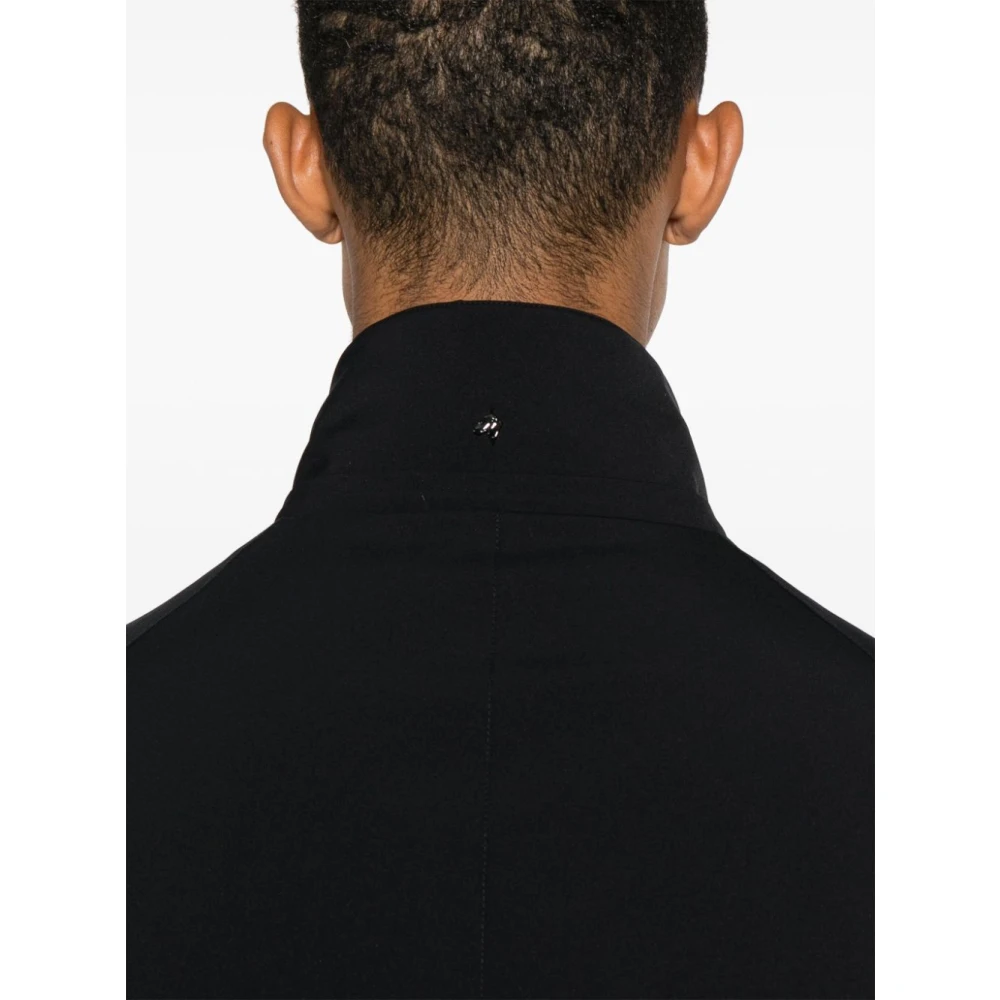 Montecore Logo Plaat Puffer Jas Black Heren