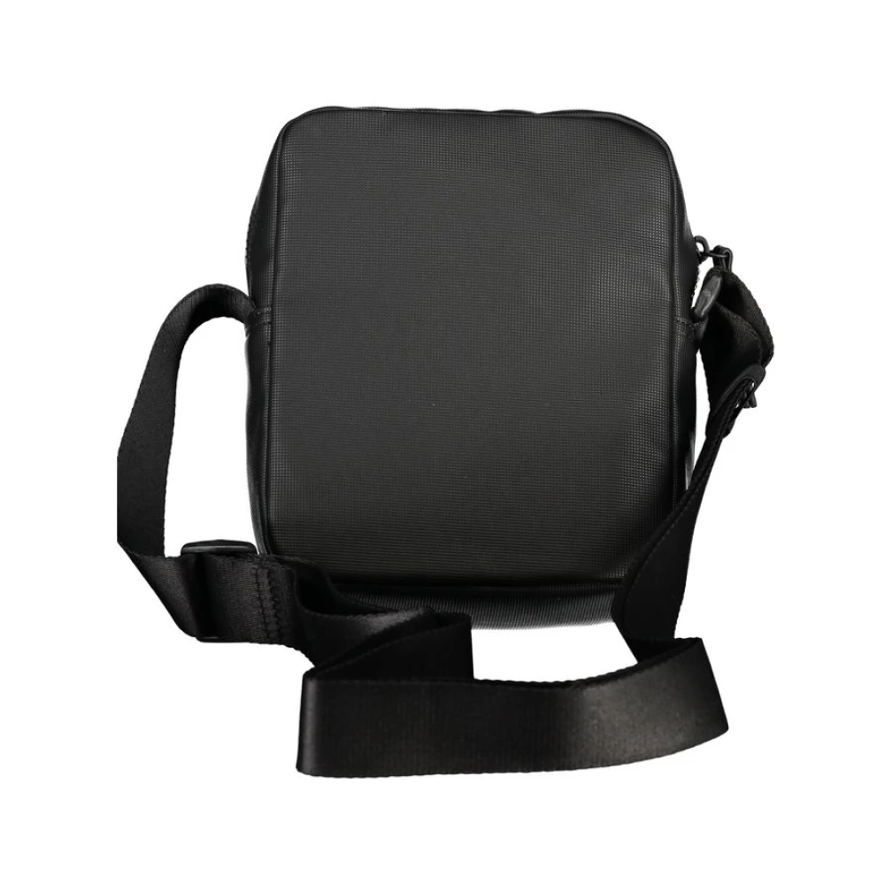 Tommy Hilfiger Zwarte Schoudertas met Verstelbare Band Black Heren