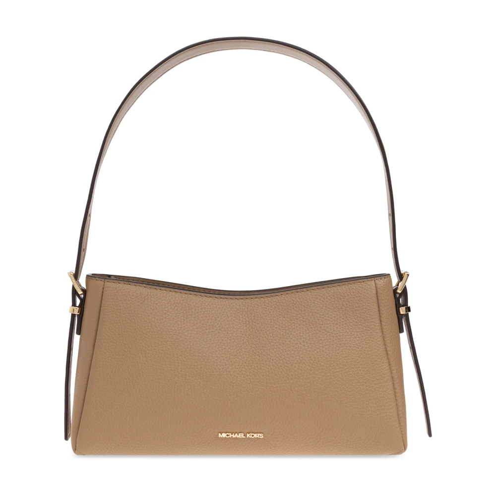 Michael Kors Moore Schoudertas Beige Dames