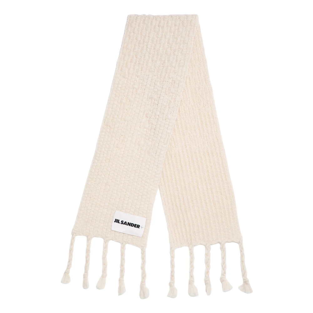 Jil Sander Stijlvolle Sjaal White Dames