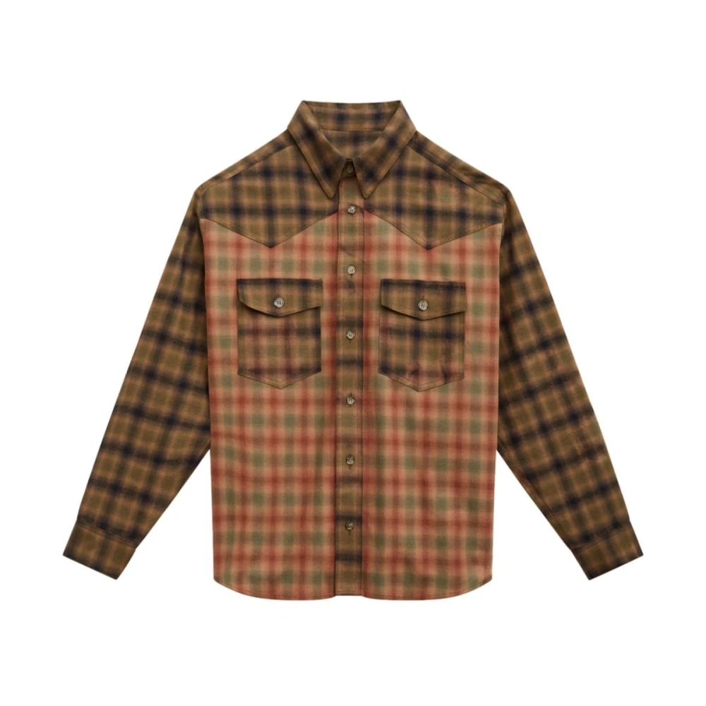 Isabel marant Bruine Overhemden Sulivan Stijlvolle Mode Brown Heren
