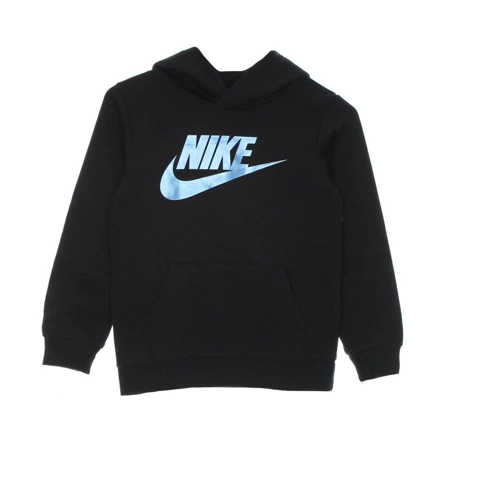 Nike Metallic Hybrid Barn Hoodie Svart Black, Pojke