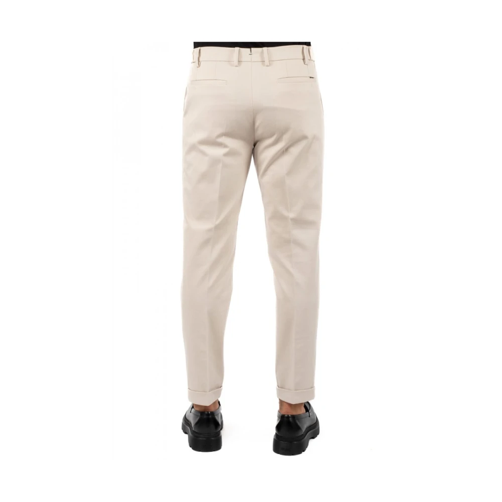 Berwich Herenbroek Klassieke Stijl White Heren