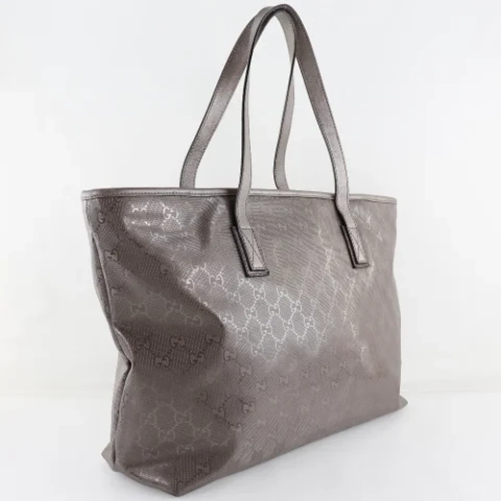 Gucci Vintage Pre-owned Fabric handbags Gray Dames