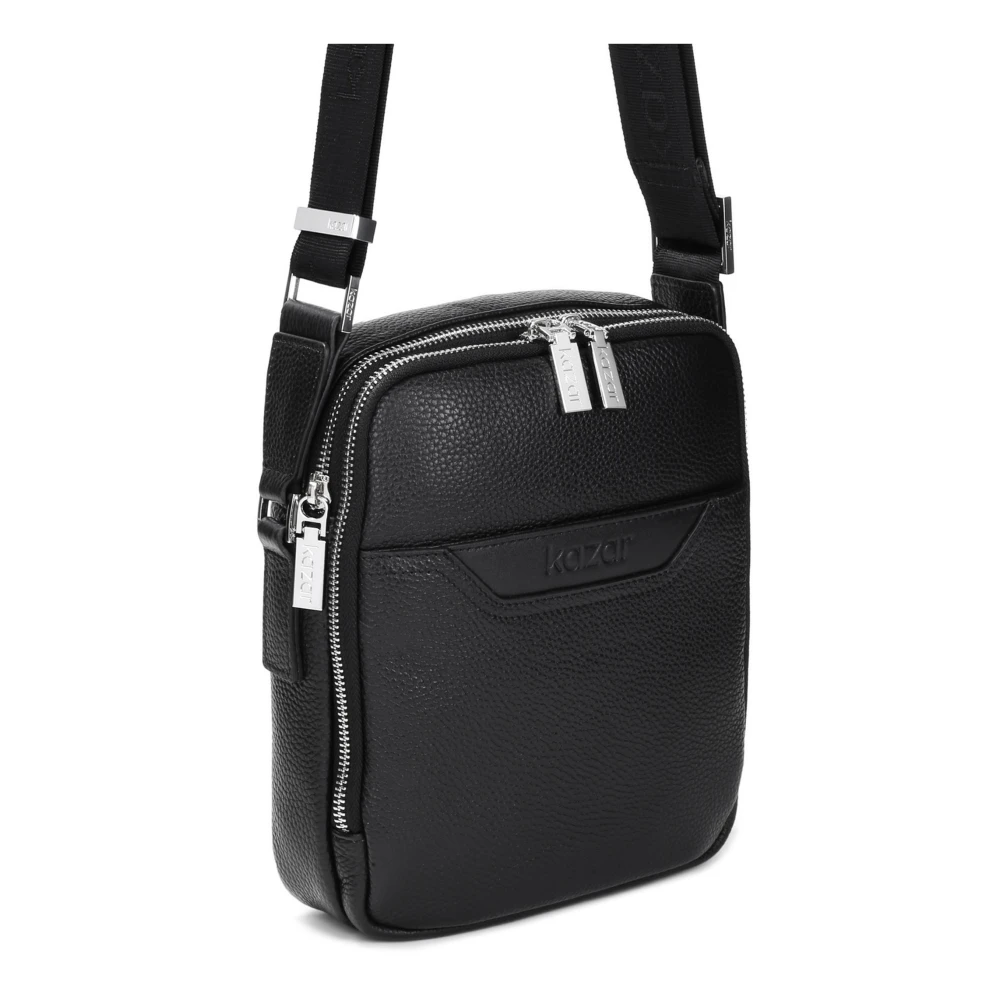 Kazar Zwarte tas voor mannen Black Heren