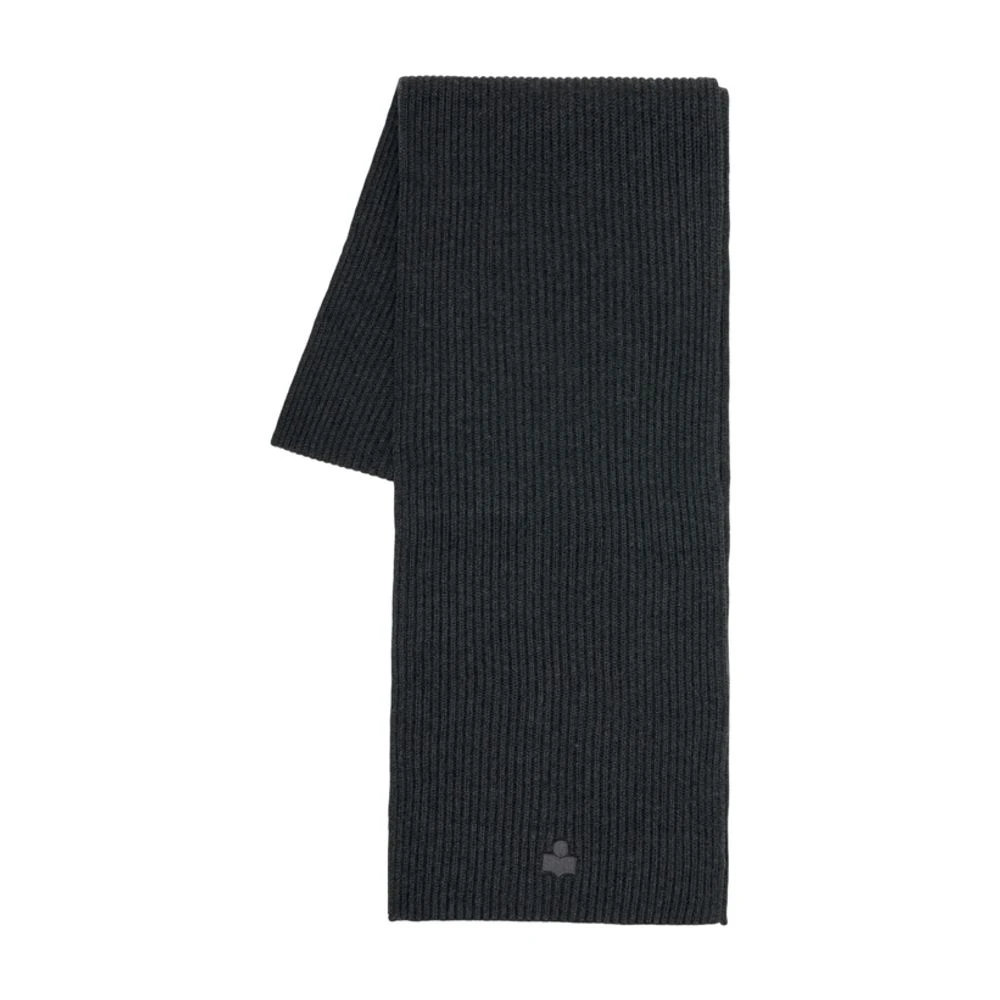 Isabel Marant Women's Gray Winter Scarves, One Size, Marion Ga Scarf