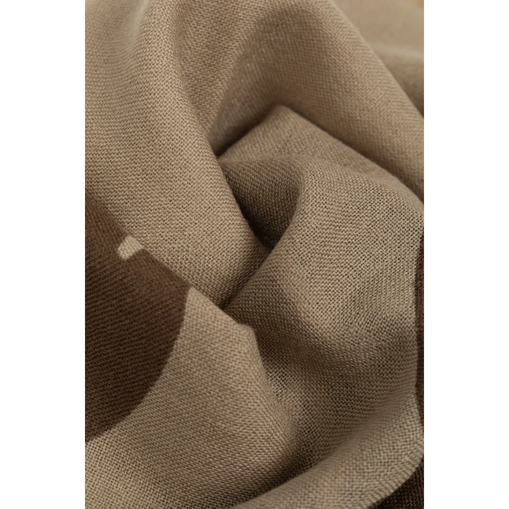 Burberry Wollen Sjaal Brown Unisex