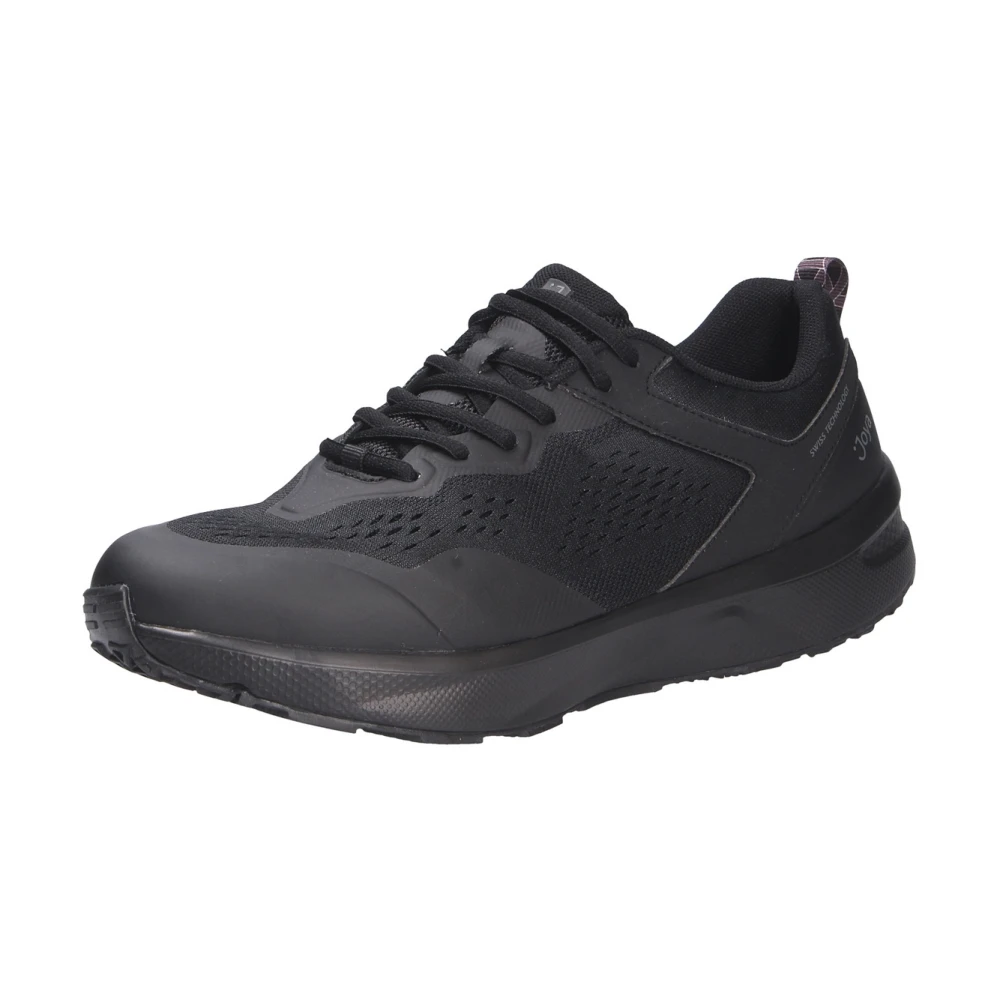 Joya Comfortabele Zwarte Veterschoenen Heren Schoenen
