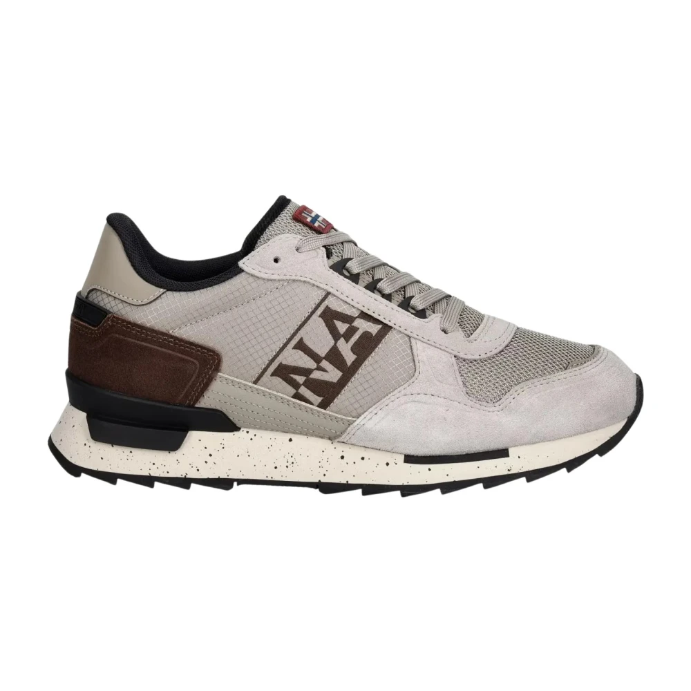 Napapijri Uomo Beige Sneakers Valor - Immagine 2