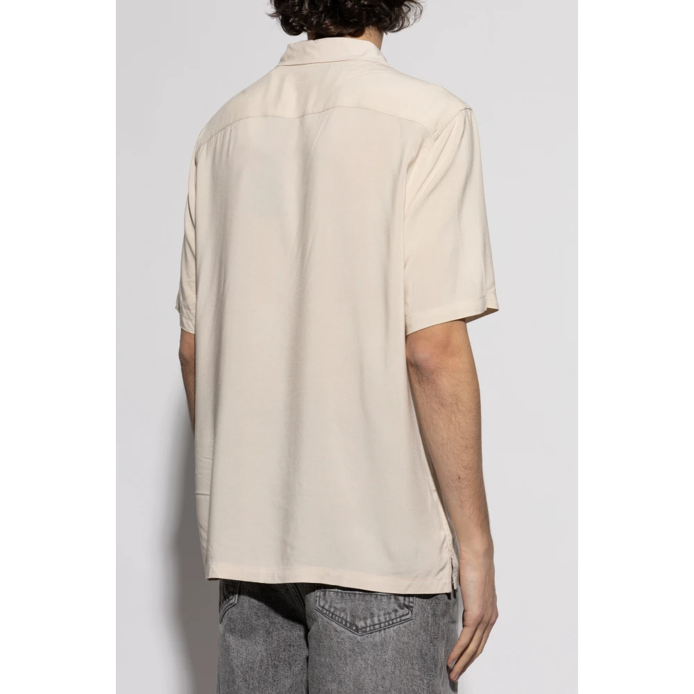 AllSaints Shirt Venetië Beige Heren