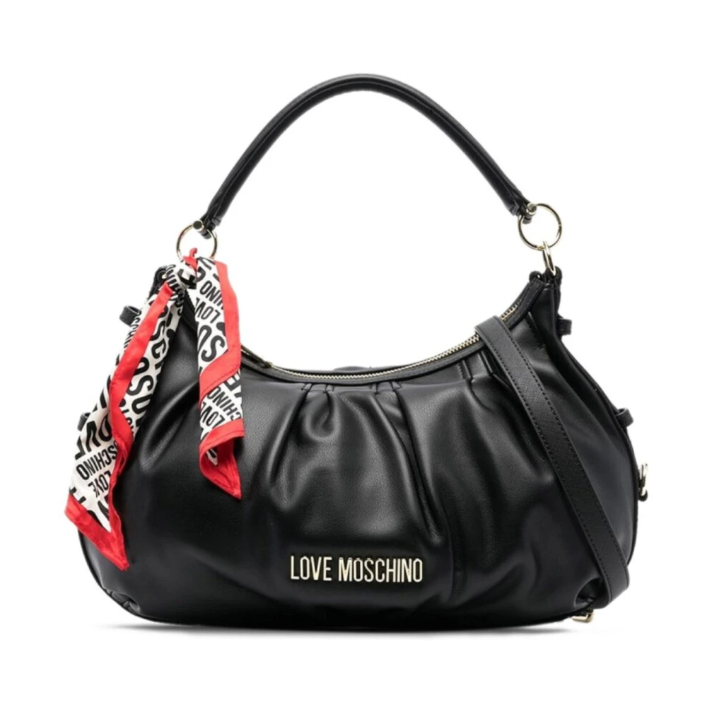 Moschino Zwarte Schoudertas Love Jc4039Pp1Gle1 Black Dames