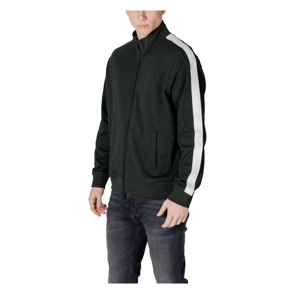 Armani Exchange Katoenen Heren Sweatshirt Gray Heren