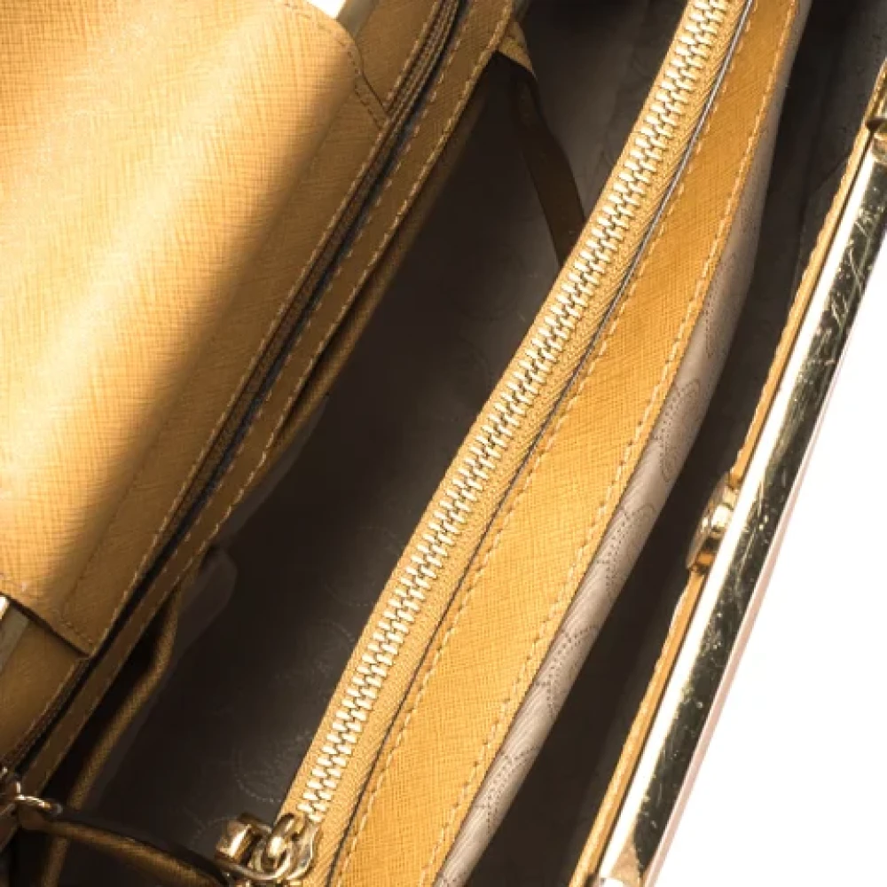 Michael Kors Pre-owned Leather totes Brown Dames