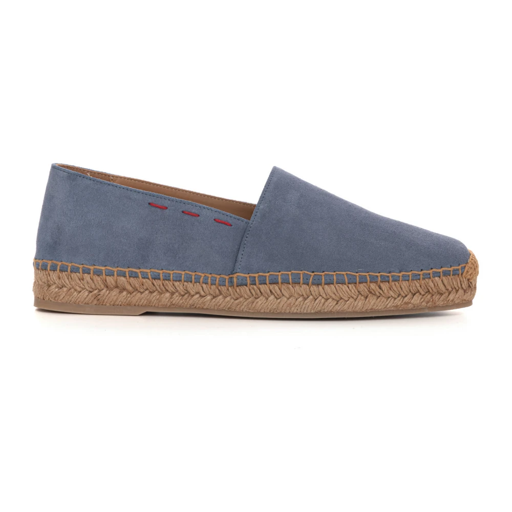 Kiton Square-Toe Slip-On Espadrilles